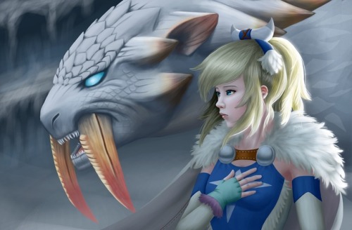 I think I messed up a little for this one. Need to practice more!Ayuria &amp; Frostfang - Monster Hu