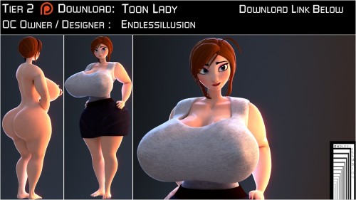 endlessillusionx:  Got a poll for you guys what Model would you want to see first?i’ll make both but witch one do you want to see first  because they take along time to make.Toonlady 2 or an original amazon / giant styled model.vote link 