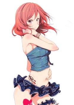 kawaii-blushing-penis:  trin76:  clearite garter love live! nishikino maki pantsu string panties thong | yande.re   