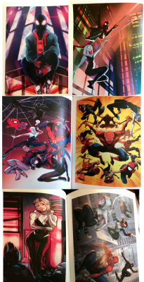 myrebloggingblog:Art Theft WarningFans and artists in the Into The Spiderverse Fandom- this book is selling uncredited art prints in multiple bookstores, digitally, and on e-books. I received this book as a gift and to my surprise stumbled across an piece