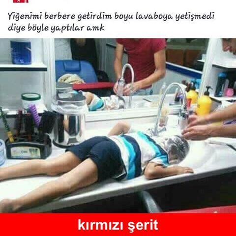 Yiğenimi berbere getirdim...