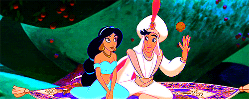 rubyslucas:  aladdin trivia: 2/12“aladdin throws an apple to jasmine several times