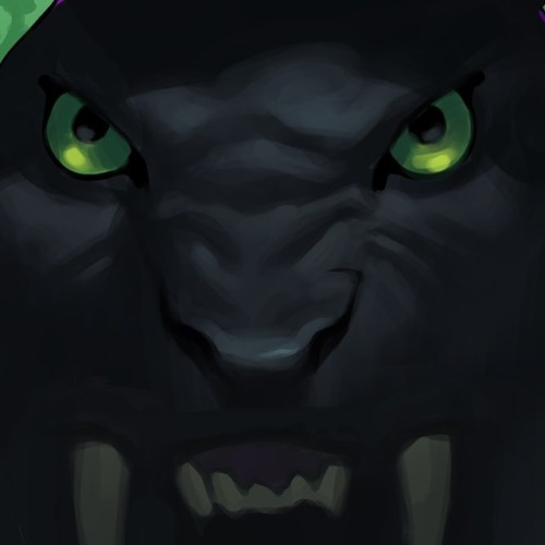 Black Panther!! I&rsquo;ll drop the full fan art tomorrow so keep your eyes peeled #justacrop #thats