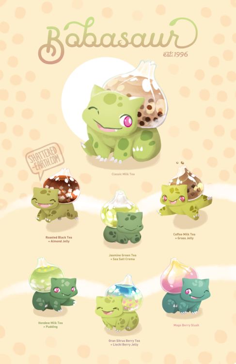 shattered-earth: shattered-earth: Bobasaur Menu based on my Bobasaur doodle, I’m so glad every