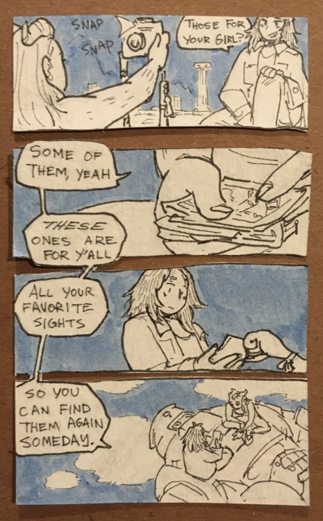 trad. comic for an index card competition