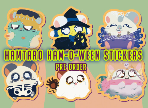 Feeling&hellip; Ham-O-Ween-y I’ve got a pre-order listing for these designs (and more) as vinyl stic