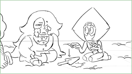 troffie:  Here are some of the drawings I did from the episode “Back to the Kindergarten” from Steven Universe. I really adore this episode, and had a lot of fun drawing the interactions between Peridot, Steven and Amethyst. When you’re going through