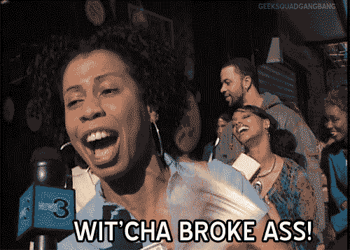 Black Woman Smells