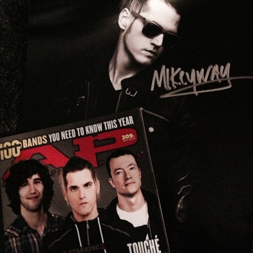 Nice! #electriccentury #mikeyway #altpress