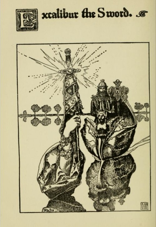 ggwookie:The Story of King Arthur and His Knights (1922)Written and Illustrated by Howard Pyle (1853