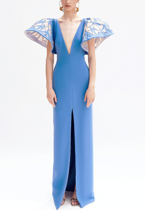 evermore-fashion:Sandy Nour ‘Mon Jardin Clos’ Spring 2021 Haute Couture Collection