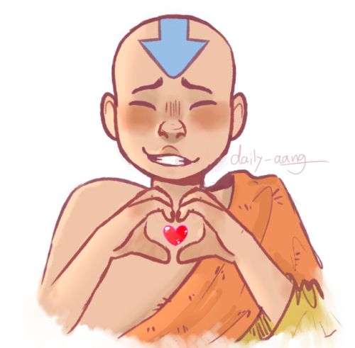 daily-aang: day 20happy valentines day!  ♡❤♡