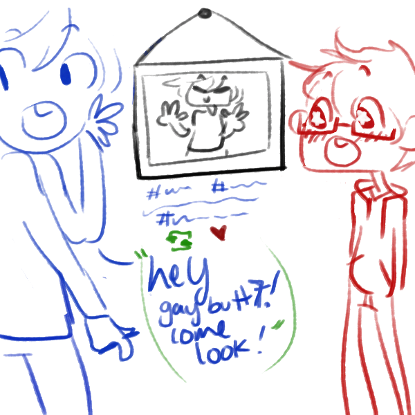 elfpen:  frackityfrick:  I LOVE IT WHEN PEOPLE TALK IN THE TAGS AND WHEN THEY TAG