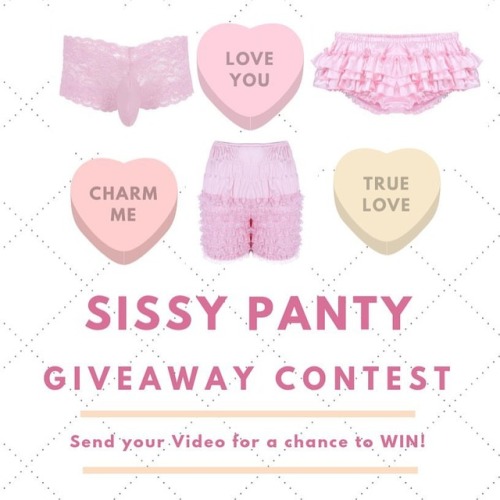 Hello Sissies, I’m excited to bring you this Sissy Panty Giveaway Contest, merchandise courtes