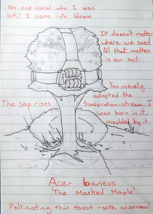 Starting this 3 year, £18,000 horticulture degree was worth, just so I could doodle this in a lecture.