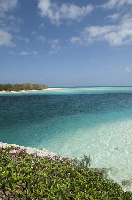 libutron:Ouvéa-Vue du pont de Mouli | ©Roger Le Guen  (New Caledonia)