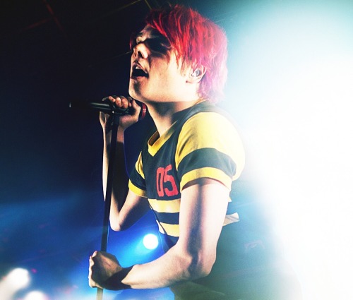 XXX -somethingblue-:  Gerard with red hair   photo