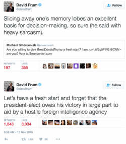 science-of-noise: Remember, David Frum used