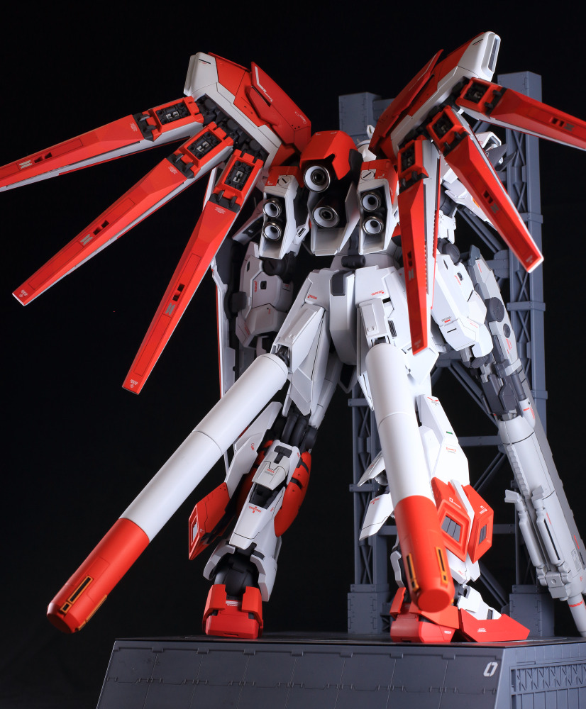 gunjap:  [GBWC2016 JAPAN] 須永かずを’s MG 1/100 SINANJU STEIN G-if [Custom