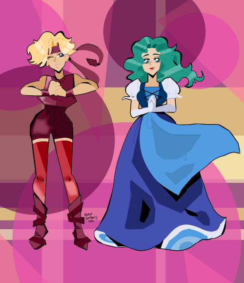 swansay: I will never be done with Steven Universe/Sailor Moon crossovers. 
