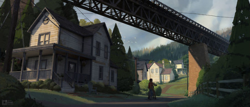 Bridge  Matteo Marjoram www.artstation.com/artwork/VERw4