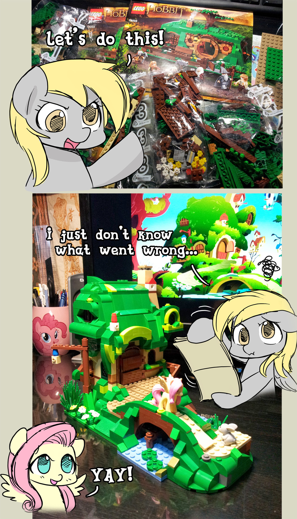LEGO- Fluttershy&rsquo;s House.