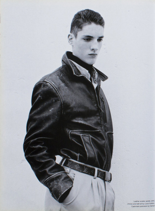 haupium:Arena Homme Plus A/W 2003 by Willy Vanderperre