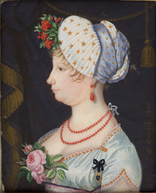 “María Isabel de Borbón-Parma,Reina de las Dos Sicilias” Jean-Jacques Guillaume Bauzil K