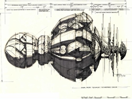 rocketumbl: Syd Mead Aliens Concept Art 