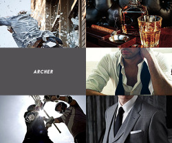 buffyboleyn:    Fandom + Aesthetic | Archer (part 1) | (part