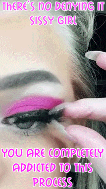 asissycalledpoppy:I’m so pretty in pink!! Such a silly girly slut hehe 🤭👙🥰💅