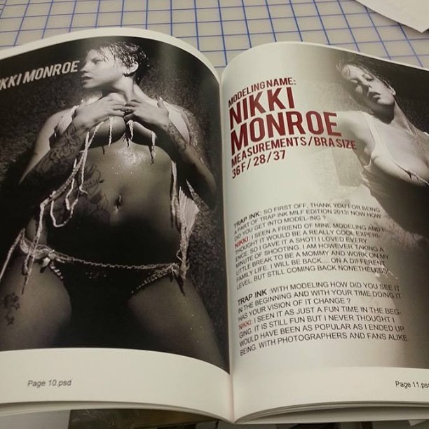 MILF EDITION Of @trapinkmagazine is coming along &hellip; Thanks to the models