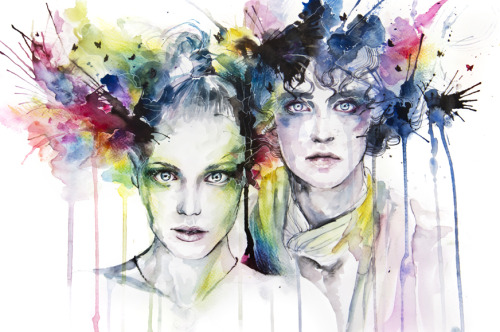 lohrien:  Illustrations by agnes-cecile dA l tumblr l society6