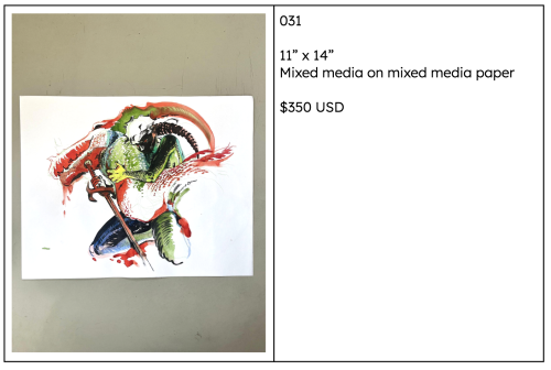 Hello! Im Currently Having A Flash Sale Of My Originals As I Gear Up For A Solo Show In The New Year.