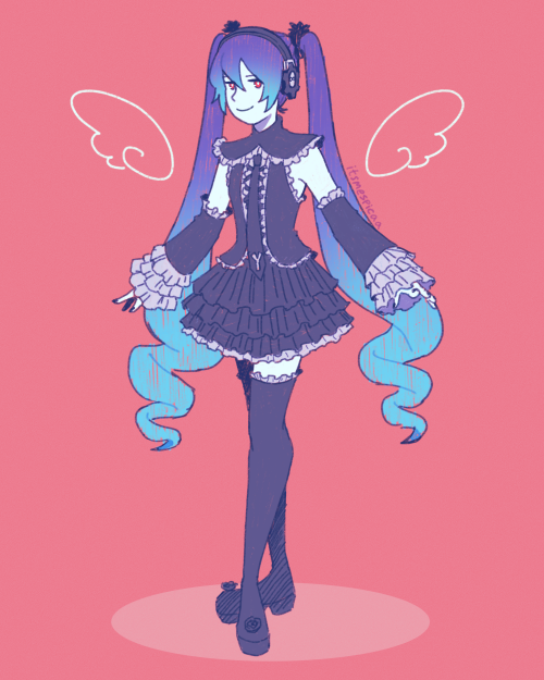 itsmespicaa: 『 ボクの名前を呼ぶ声聞こえる 』 10 years and it’s still my favorite Miku design&lt;3