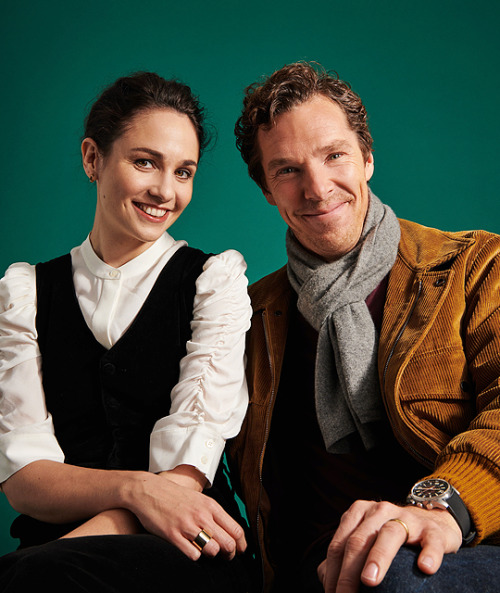 Tuppence Middleton and Benedict Cumberbatch for BuzzFeed News [x]