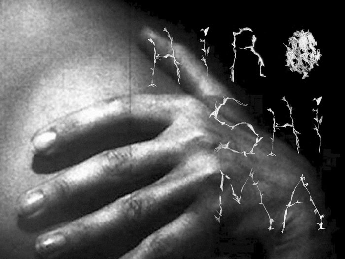Artwork by Anais Mims  HIROSHIMA  Font : &ldquo;Hiroshima mon amour&rdquo;