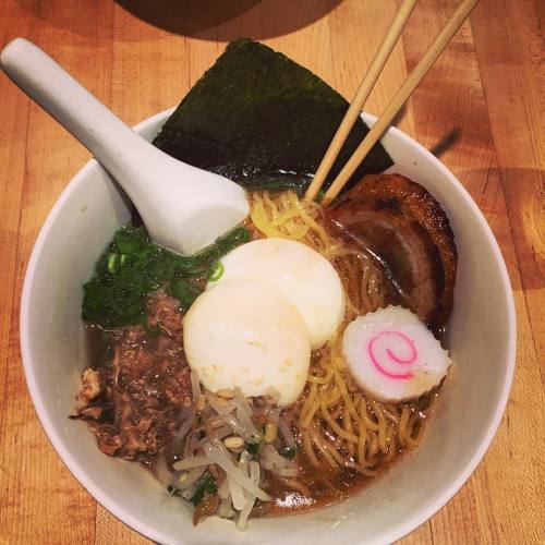 It&rsquo;s not just #ramen. It&rsquo;s #Momofuku. #lunchdate #momofukunoodlebar #nyc #eastvillage #y