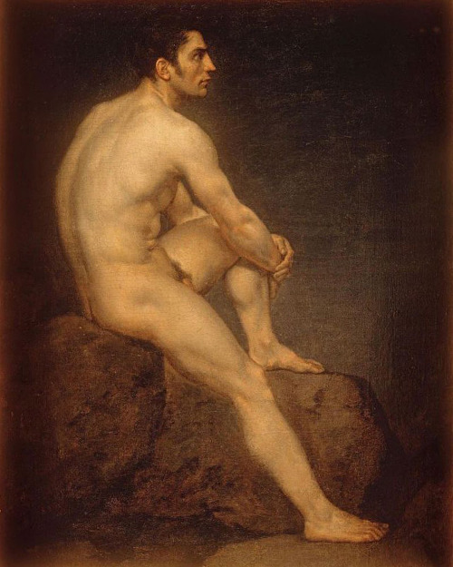 antonio-m:  ‘Male Nude’, c.1823 by Manuel