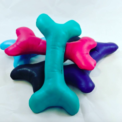 blackwolfleather:  Offering a variety of leather squeaky bones that are soft to the touch and will be your pup’s new favorite toy. 