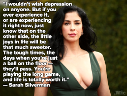 micdotcom: Sarah Silverman’s article about depression should be required reading. 