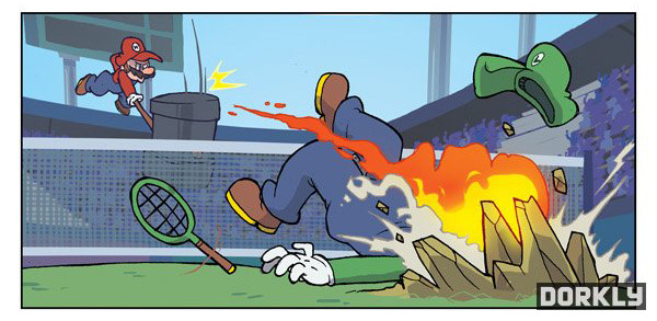dorkly:  Mario X-Treme Sports 