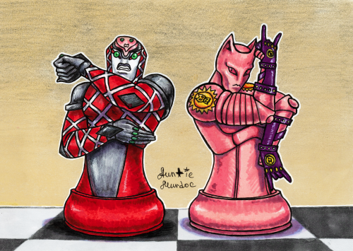 3rd day of KiraBoss week: Stands Chess pieces!