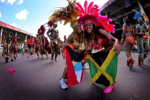 dopenmind: Black West Indians and Africans in feathered headdresses.  Just so y’all can stop d