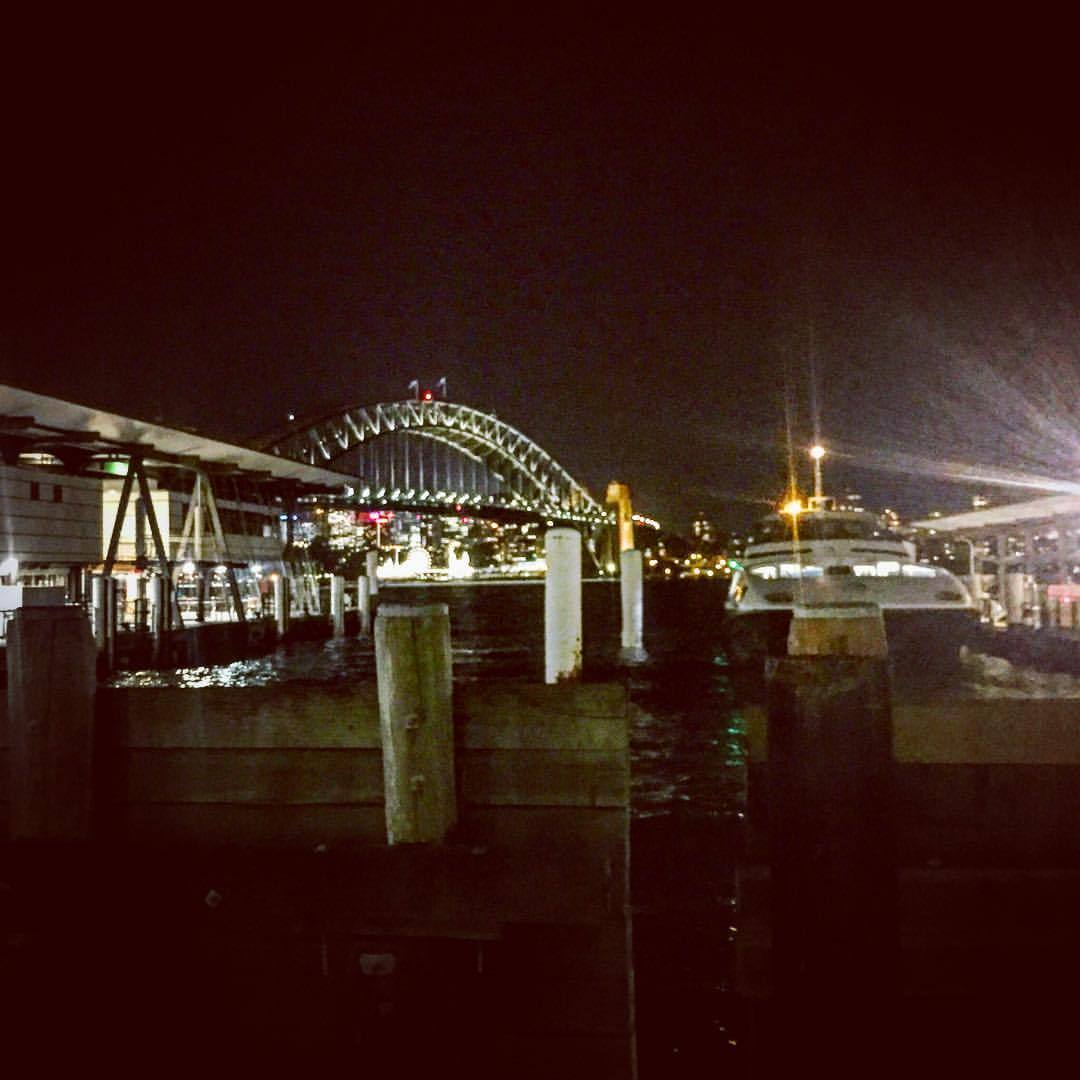 Another gorgeous night in #sydney! #winter is definitely on its way tho! â„ï¸â›„ï¸â„ï¸