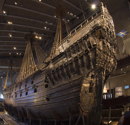 Vasa is a Swedish XVII century warship and one of Sweden’s most popular tourist attractions. N