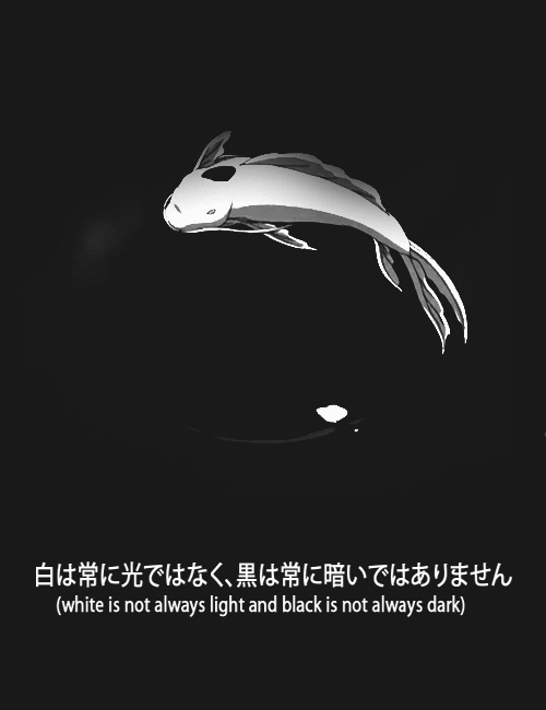 anaveragegirl:White is not always light and black is not always dark.
