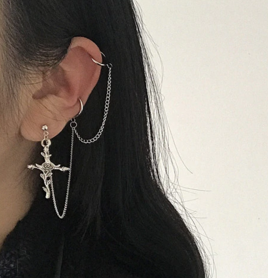 AliExpress Finds — punk earrings $2