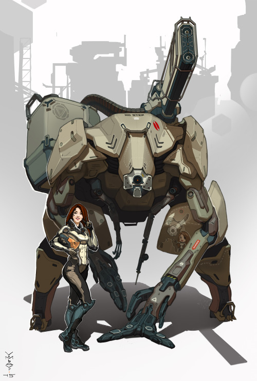 valanthos:  Mecha by vombavr   porn pictures