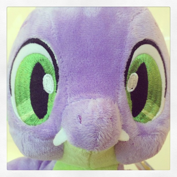 I finally got Spike! And he so cuteeeeee!!!!